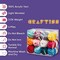 CRAFTISS 12x50g Acrylic Yarn Skeins - 1300 Yards of Soft Yarn for Crocheting and